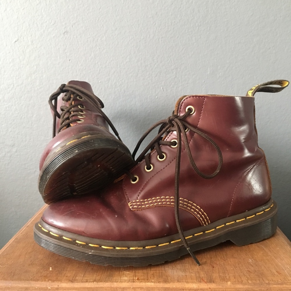 101 Vintage Smooth Doc Marten Boots